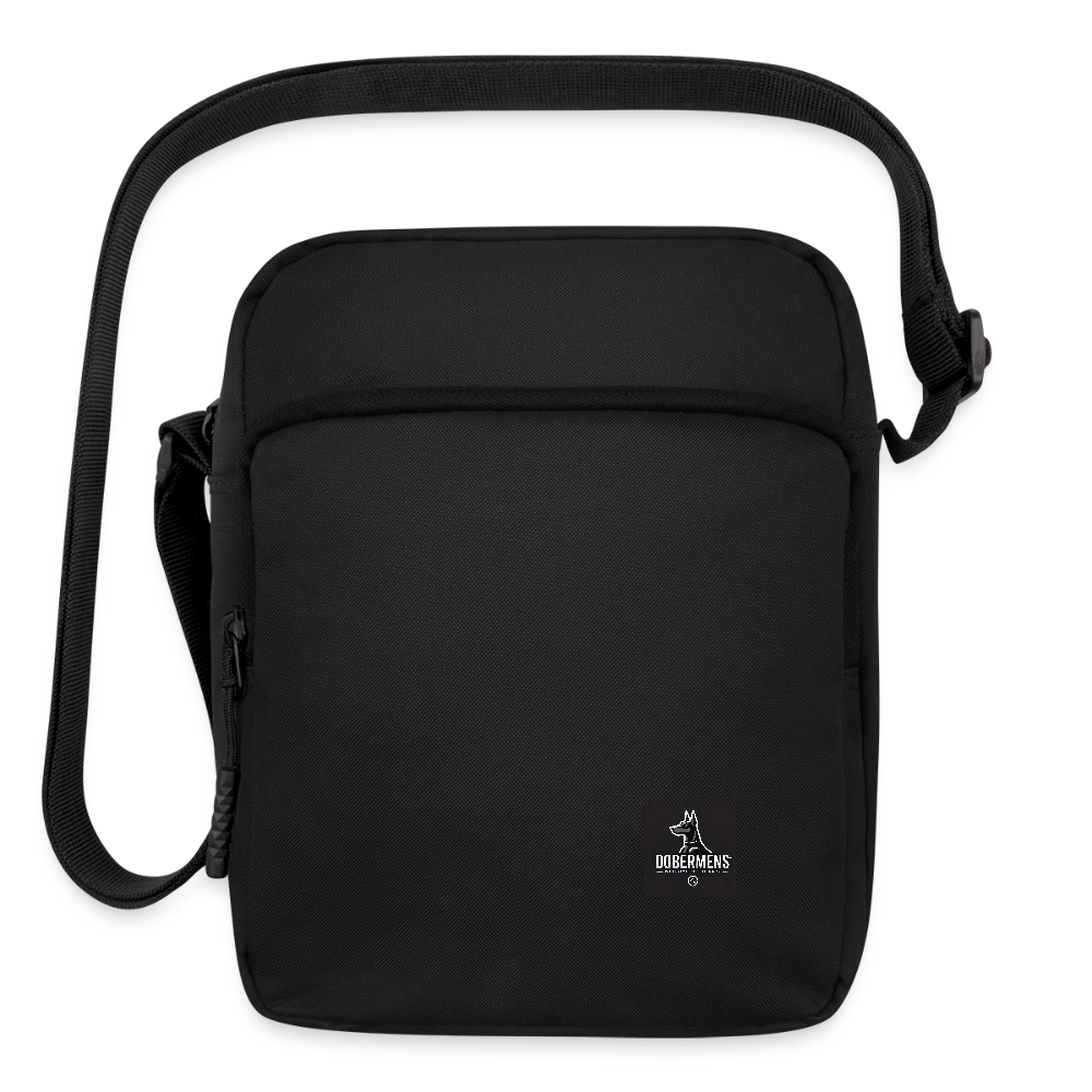 Upright Crossbody Bag - black