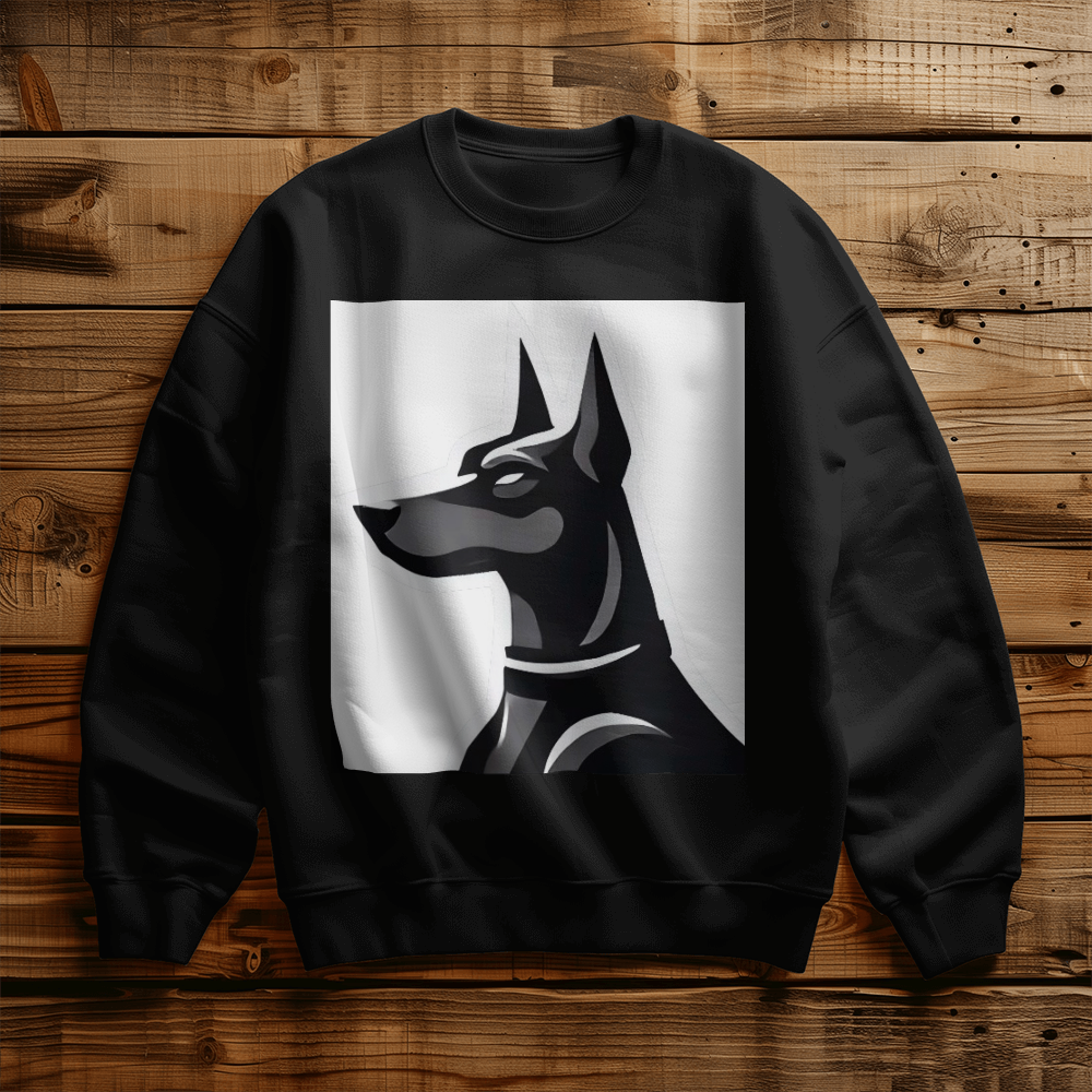 Dobermen's Crewneck Sweatshirt Front Print