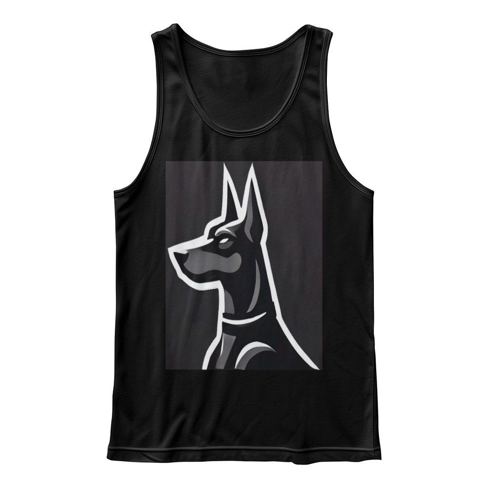 Dobermens Tank Top (Black Logo)