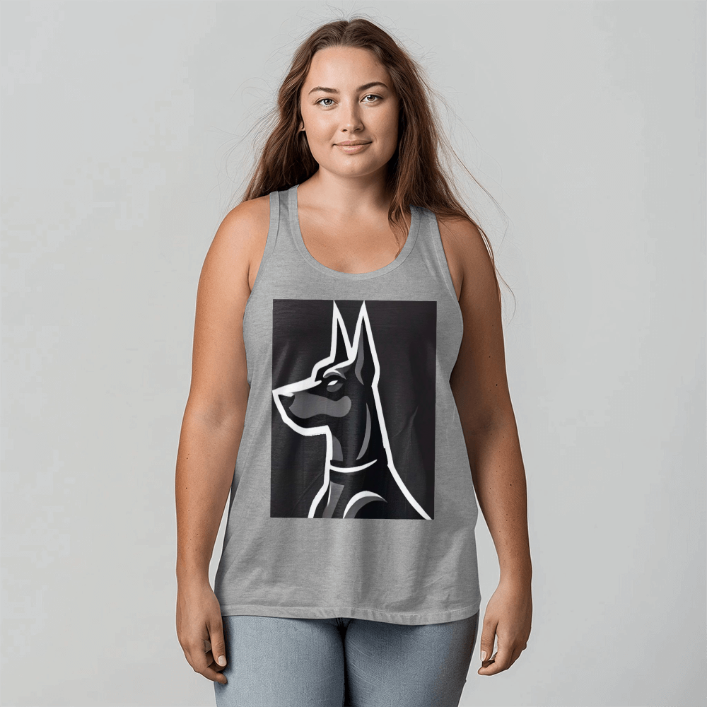 Dobermens Tank Top (Black Logo)