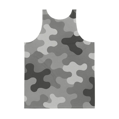 Gray Ash Camo Unisex Tank Top