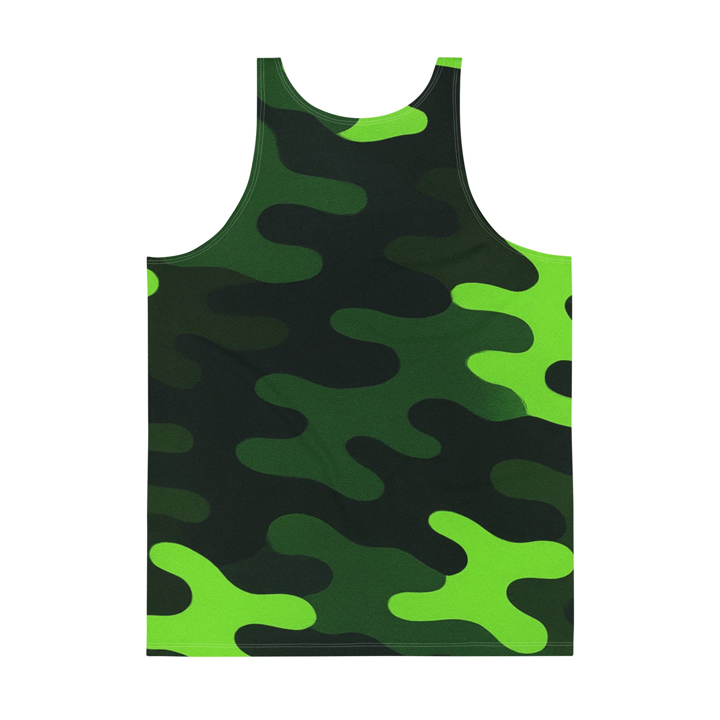 Venmo Green Camo Unisex Tank Top