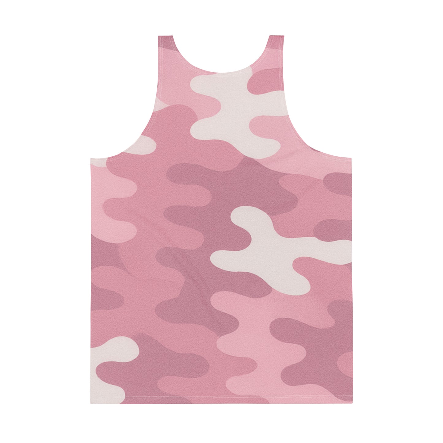 Pink Bloom Camo Unisex Tank Top