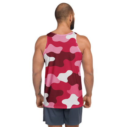 Rose Camo Unisex Tank Top