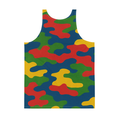 Elemental Color Camo Unisex Tank Top