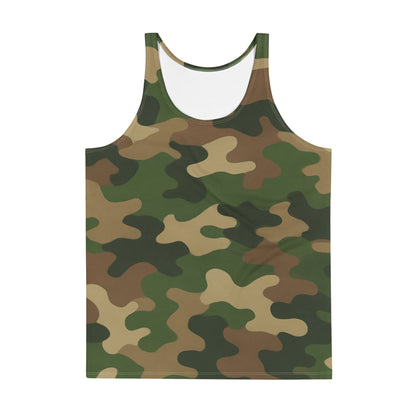 Woodland Camo Unisex Tank Top