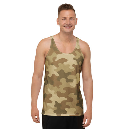 Desert Style Camo Unisex Tank Top