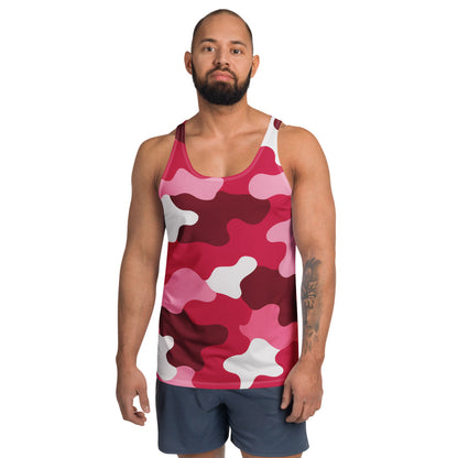 Rose Camo Unisex Tank Top