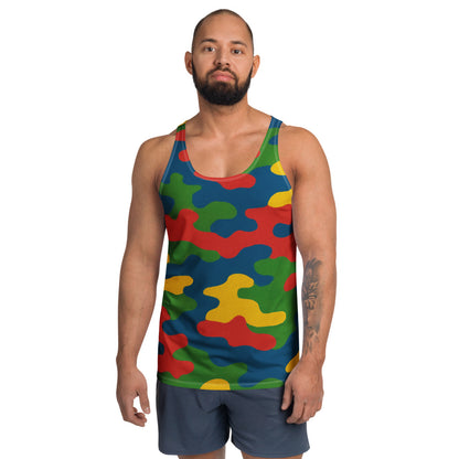 Elemental Color Camo Unisex Tank Top