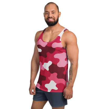 Rose Camo Unisex Tank Top