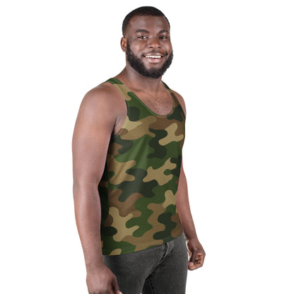 Woodland Camo Unisex Tank Top