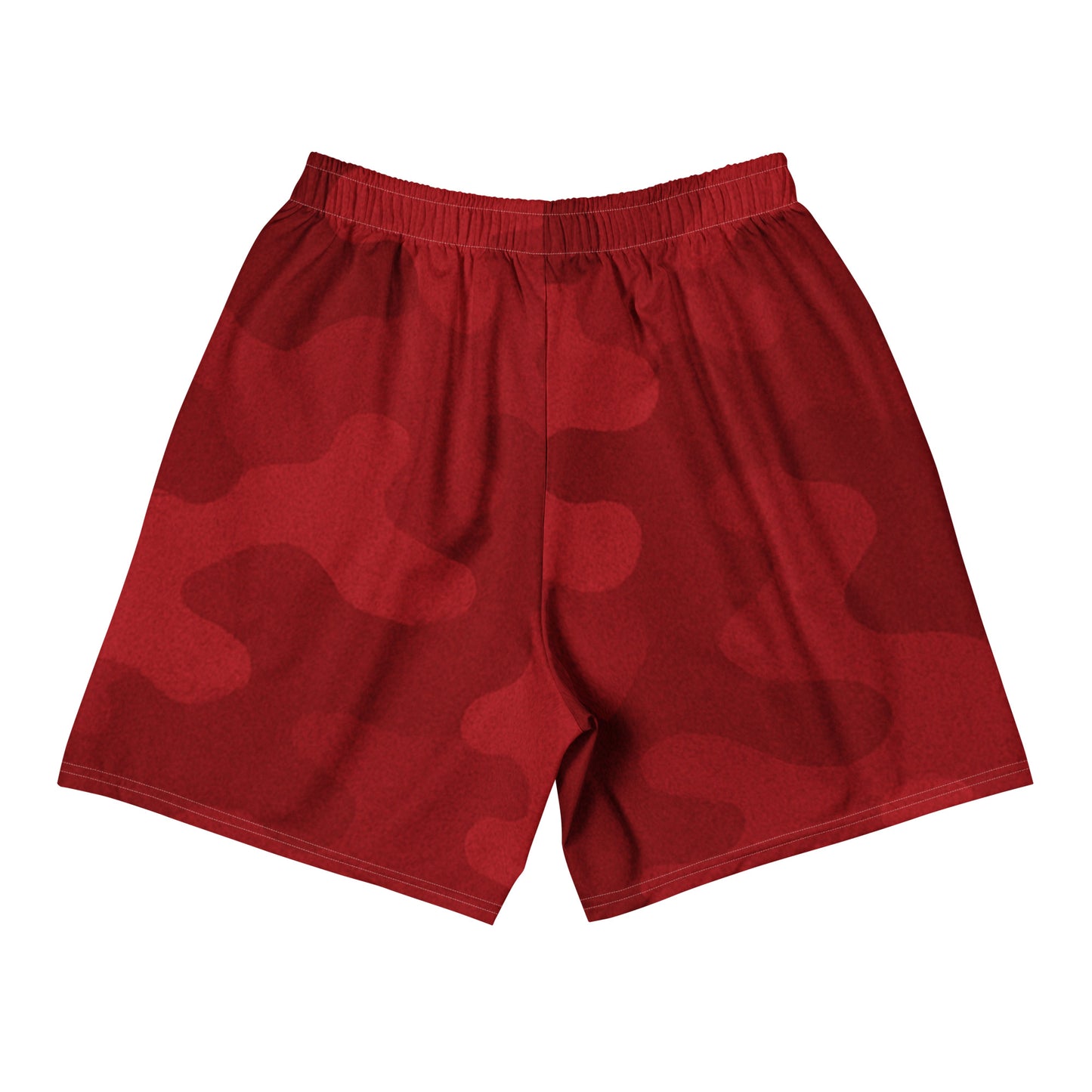 Red Cherry Camo All-Over Print Unisex Athletic Long Shorts