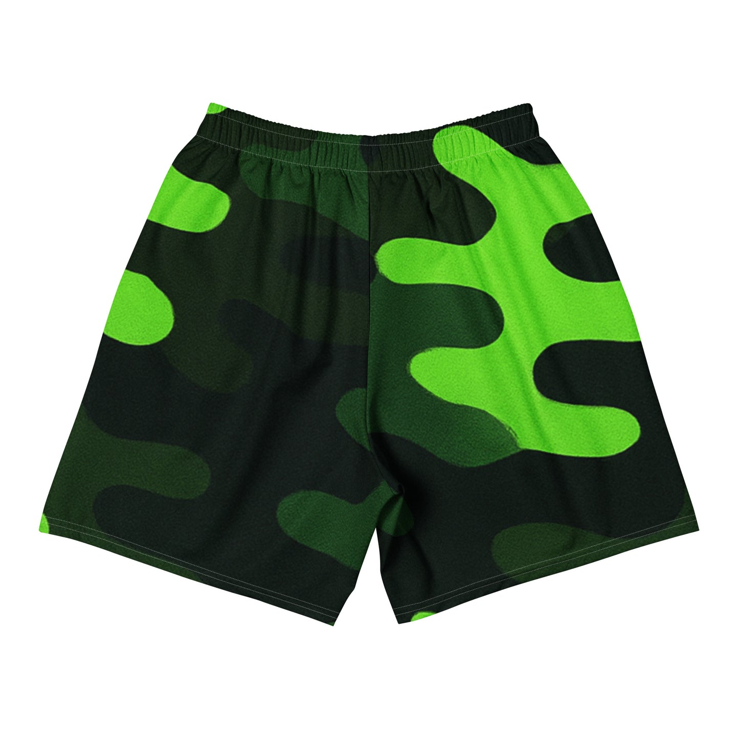 Venmo Green Camo All-Over Print Unisex Athletic Long Shorts
