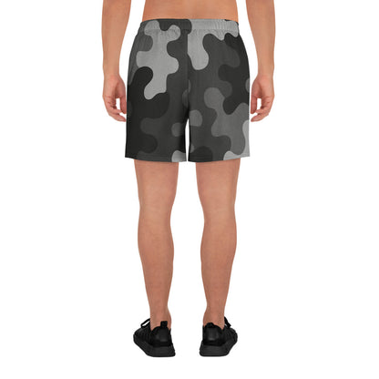 Urban Ash Camo All-Over Print Unisex Athletic Long Shorts