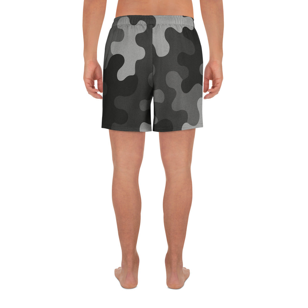 Urban Ash Camo All-Over Print Unisex Athletic Long Shorts