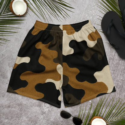 Dobermen's Classic Camo All-Over Print Unisex Athletic Long Shorts