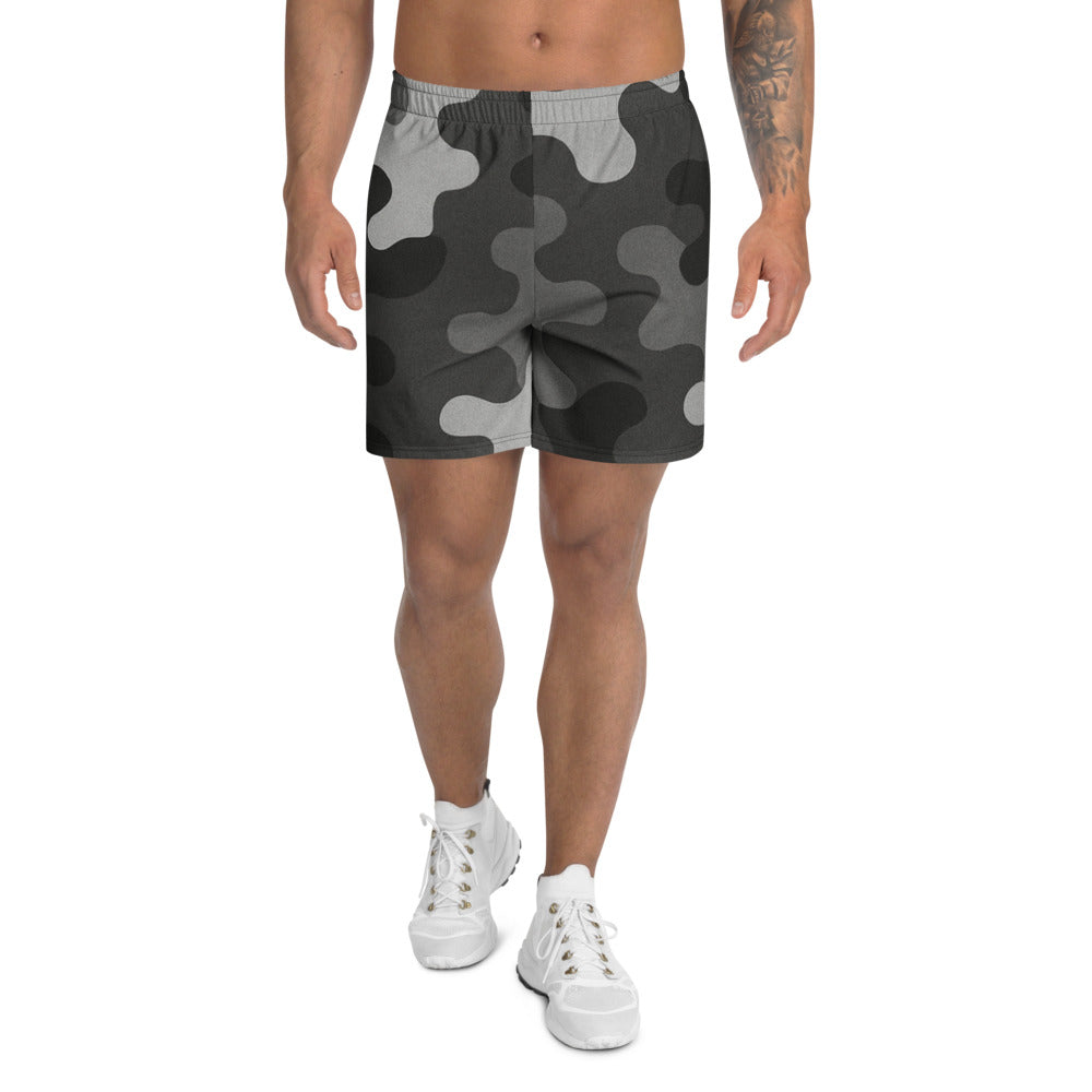 Urban Ash Camo All-Over Print Unisex Athletic Long Shorts