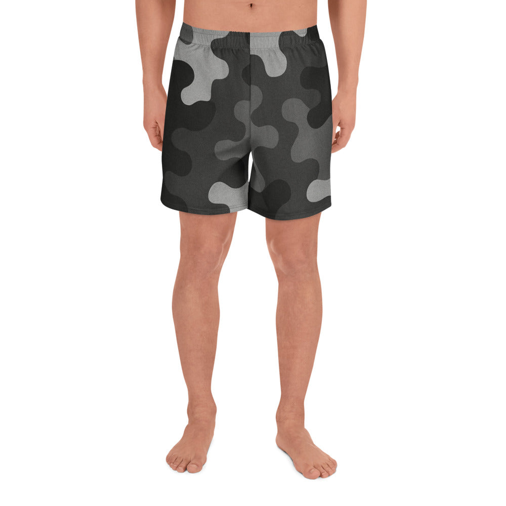 Urban Ash Camo All-Over Print Unisex Athletic Long Shorts