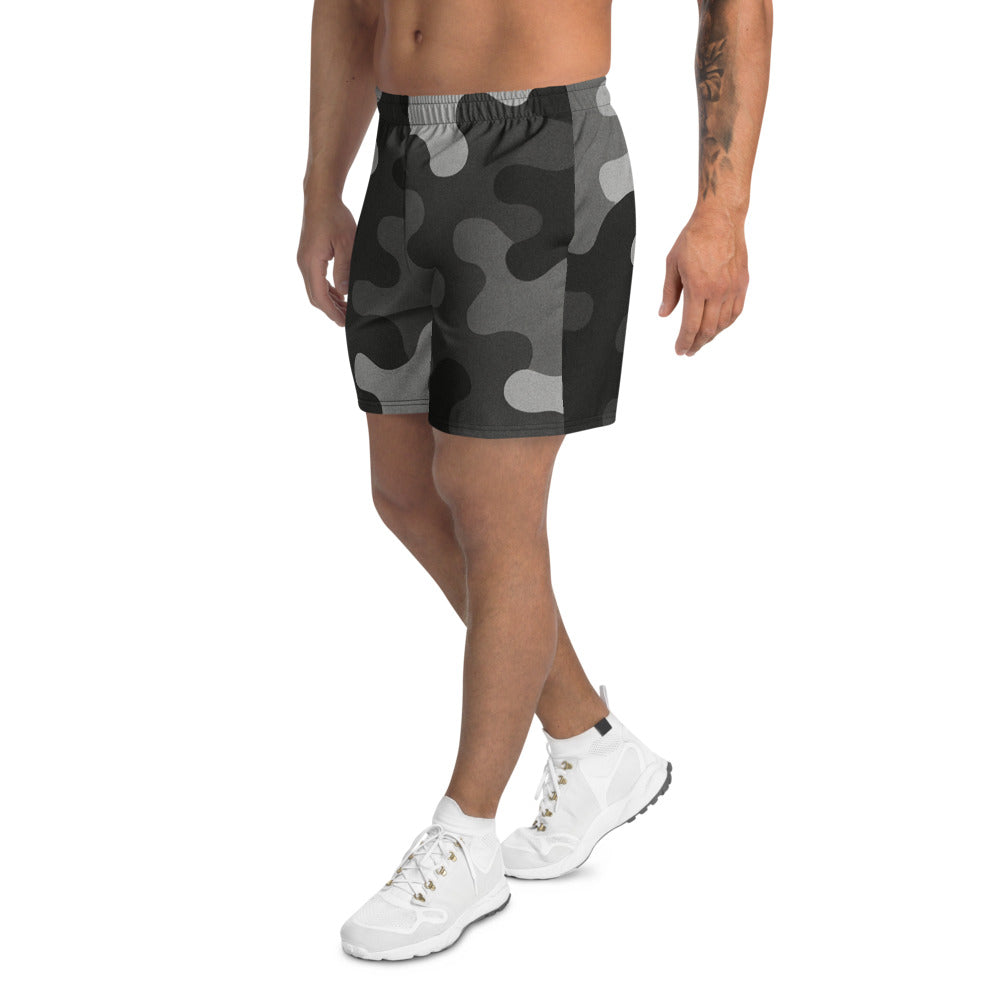 Urban Ash Camo All-Over Print Unisex Athletic Long Shorts