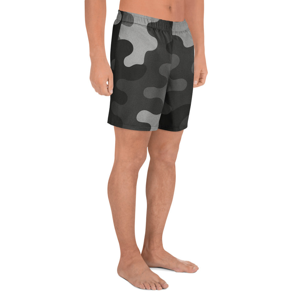 Urban Ash Camo All-Over Print Unisex Athletic Long Shorts