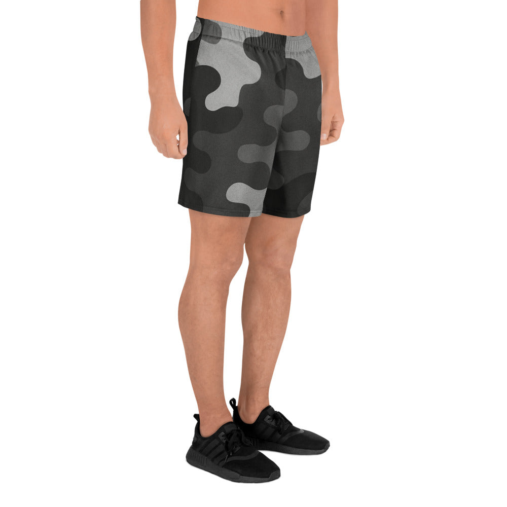Urban Ash Camo All-Over Print Unisex Athletic Long Shorts