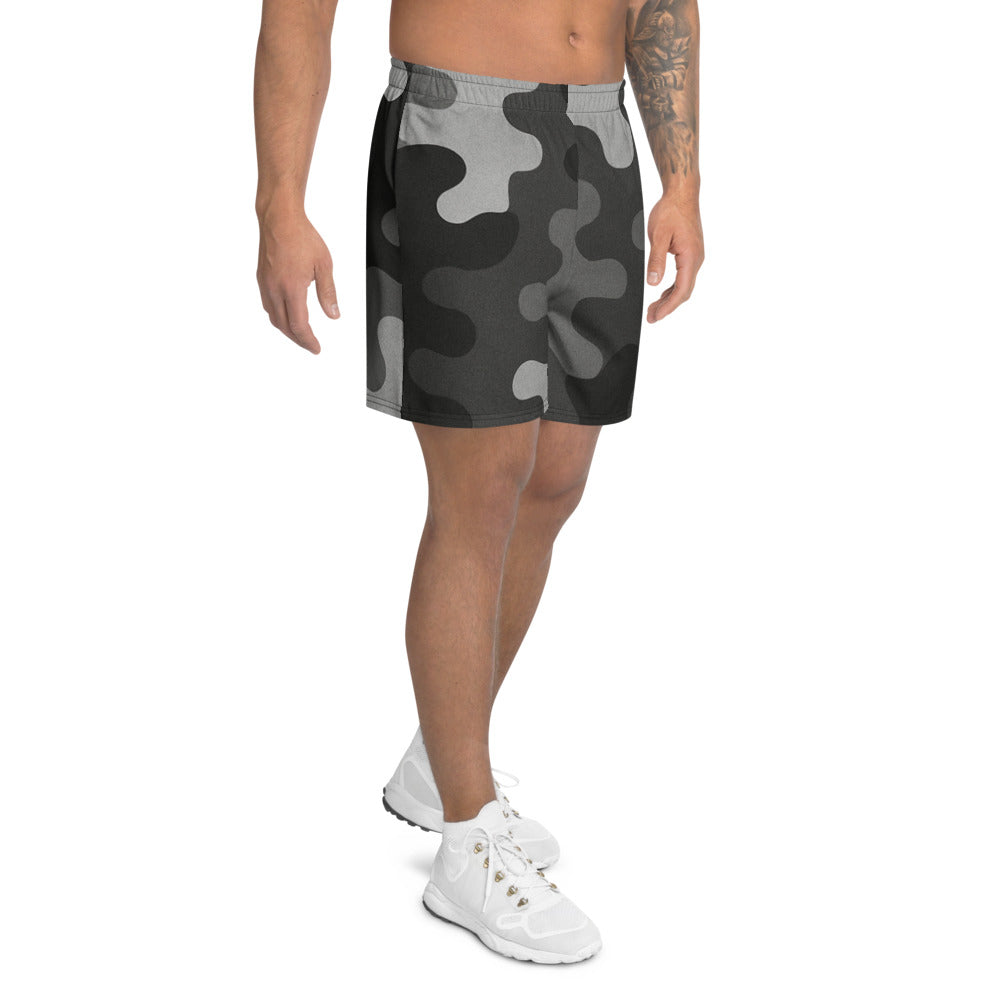 Urban Ash Camo All-Over Print Unisex Athletic Long Shorts