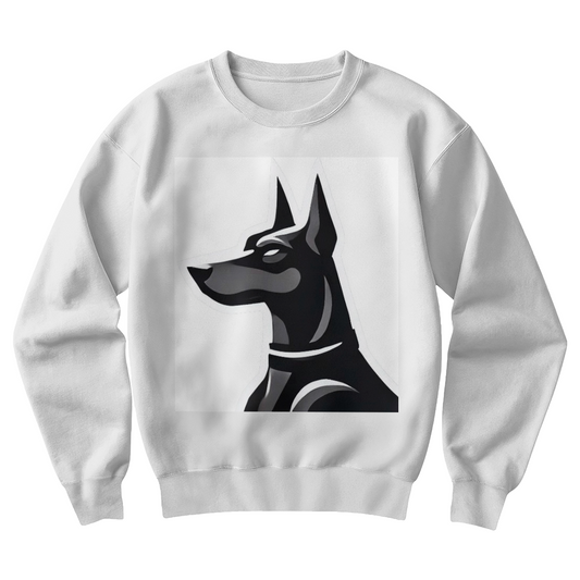 Dobermen's Crewneck Sweatshirt Front Print