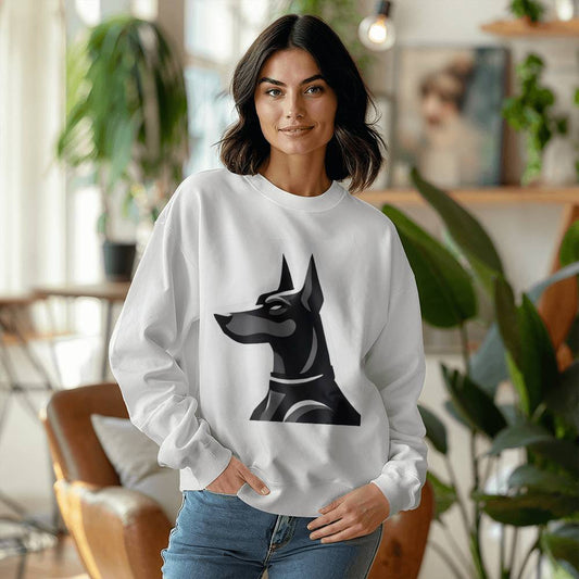 Dobermen's Crewneck Sweatshirt Front Print