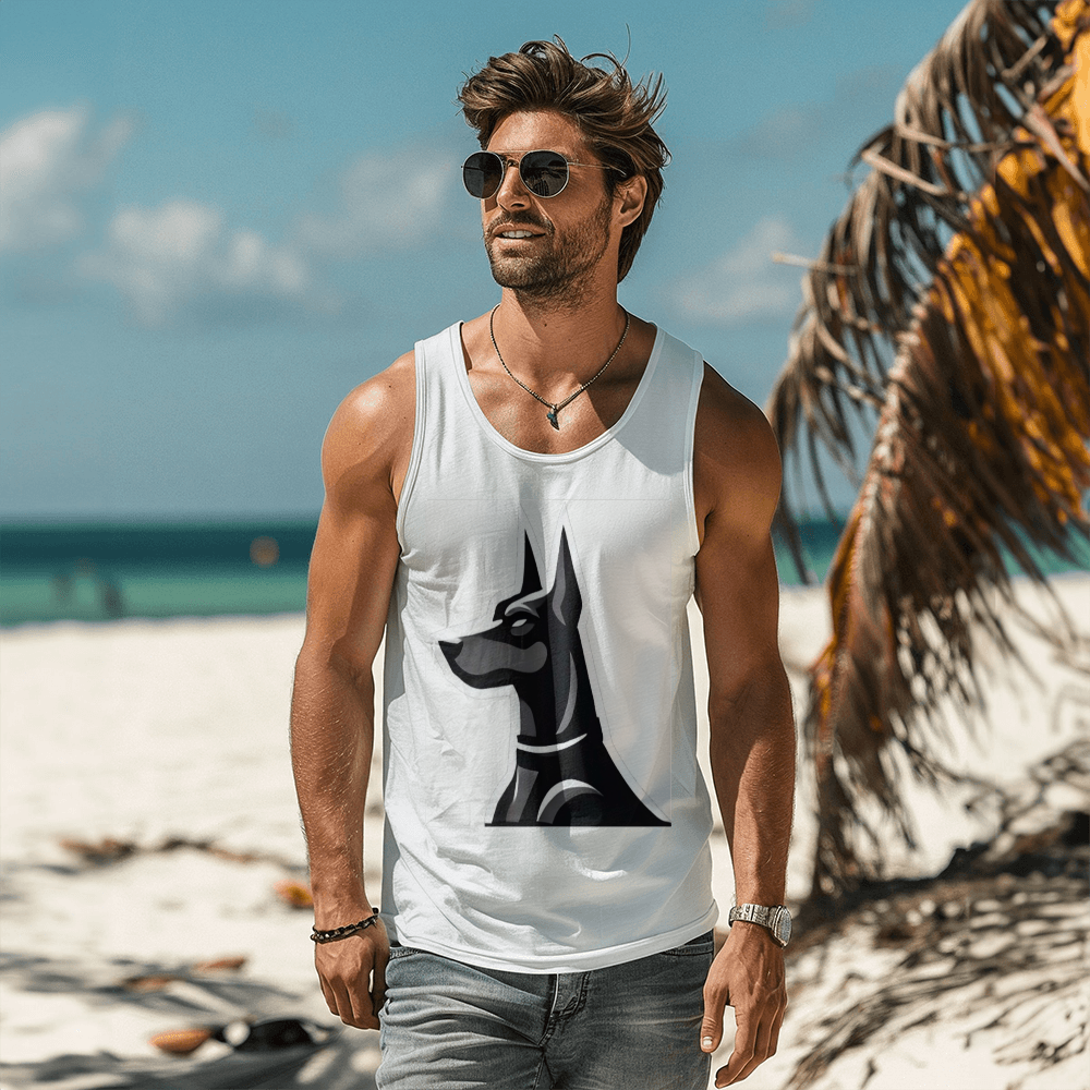 Dobermens Tank Top (White Logo)