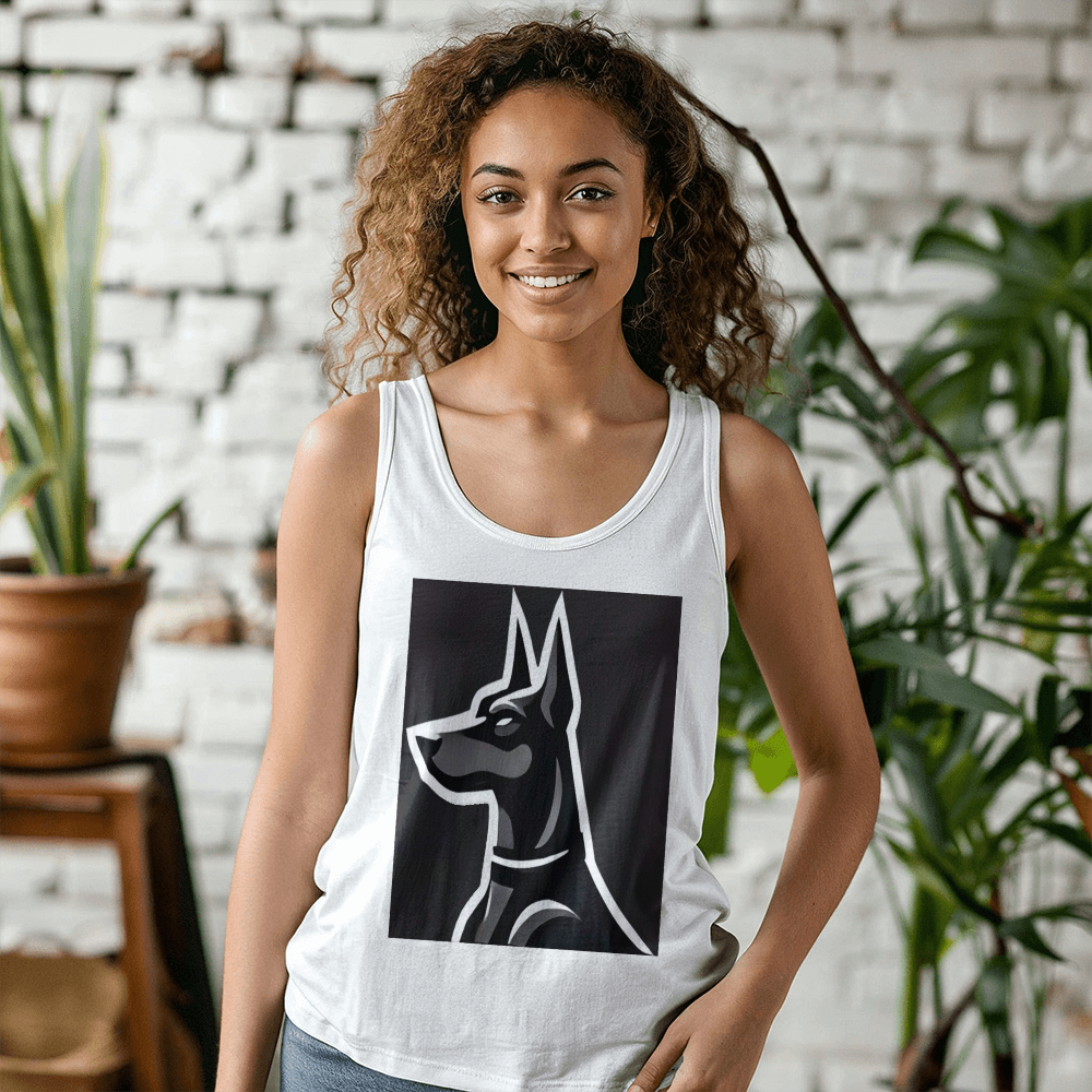 Dobermens Tank Top (Black Logo)