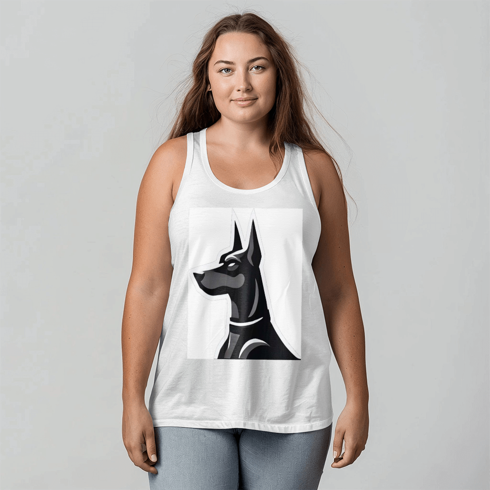Dobermens Tank Top (White Logo)