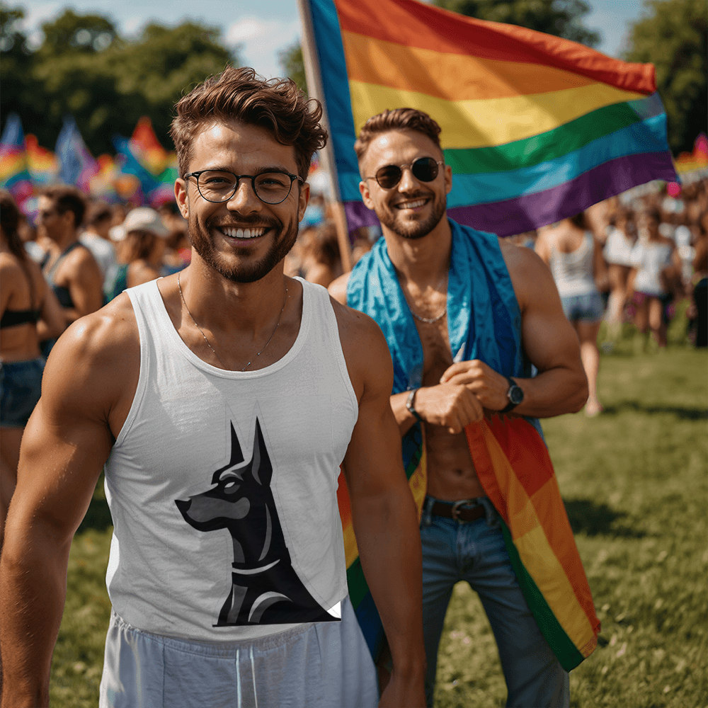 Dobermens Tank Top (White Logo)