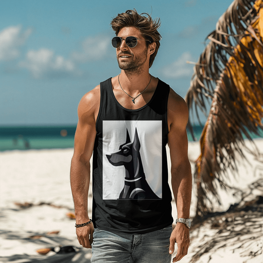 Dobermens Tank Top (White Logo)
