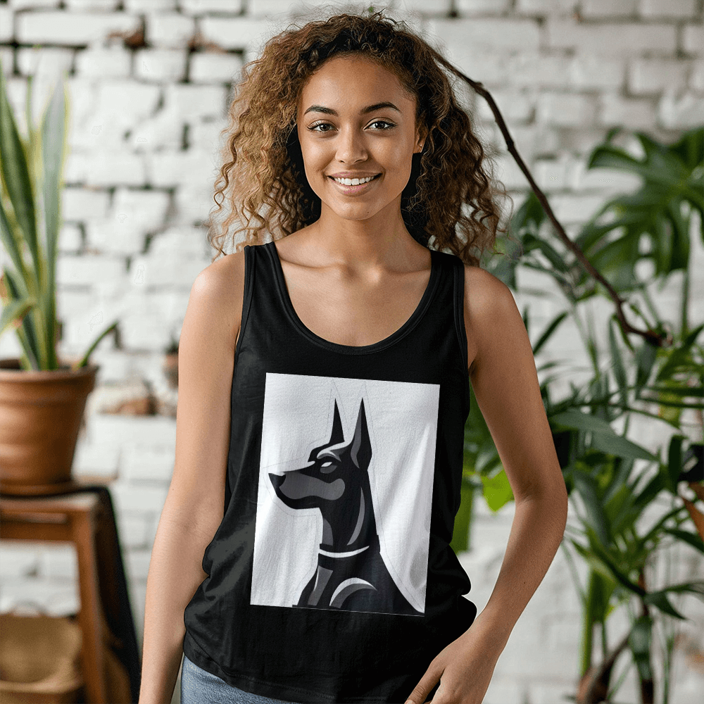 Dobermens Tank Top (White Logo)