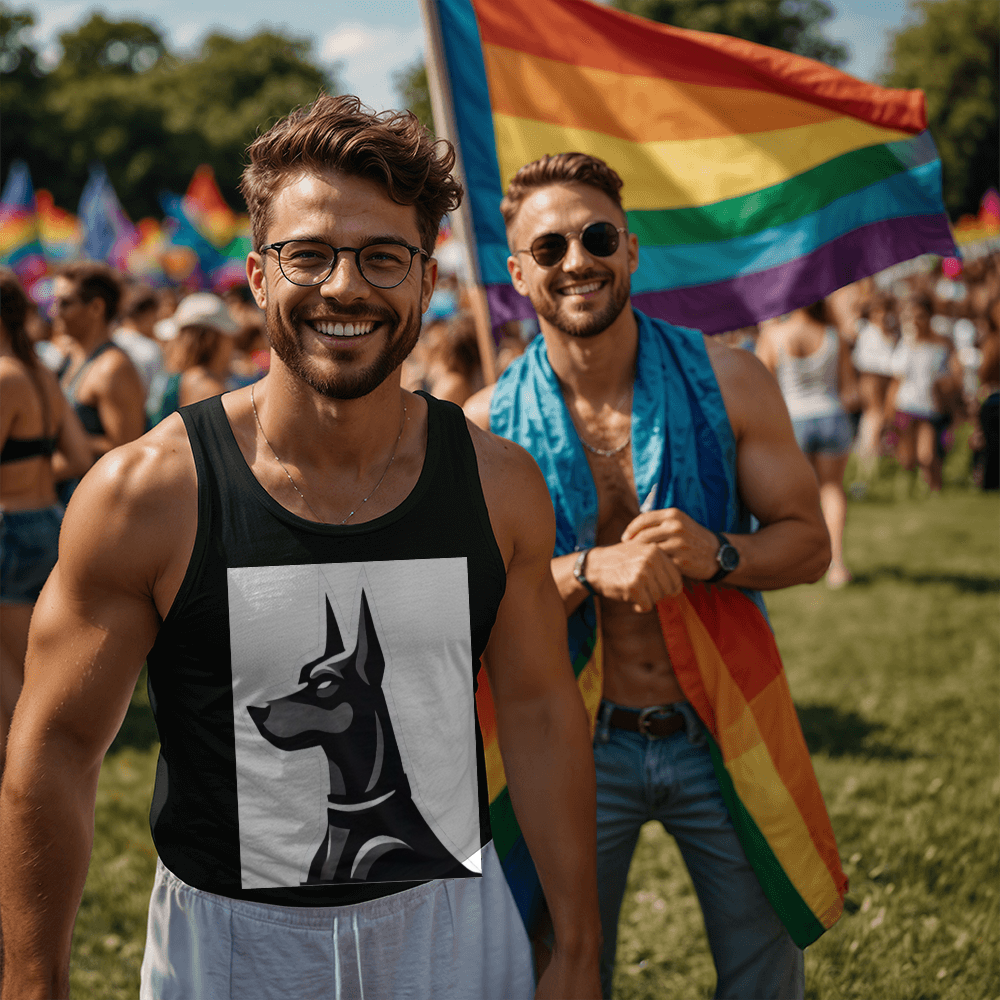 Dobermens Tank Top (White Logo)